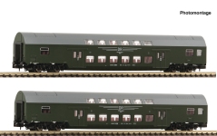 Fleischmann 6260042 - N - 2-tlg. Set Doppelstockwagen, DR, Ep. IV - Set 2